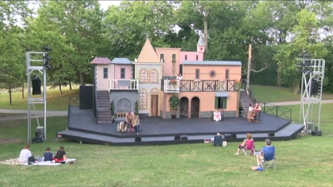 Shakespeare in the Park Set