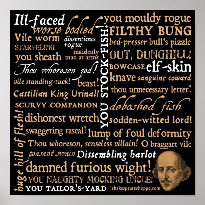 Shakespeare Insults Collection