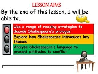 Henry V Prologue Lesson