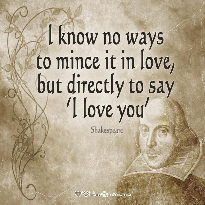 Shakespeare Love Quote