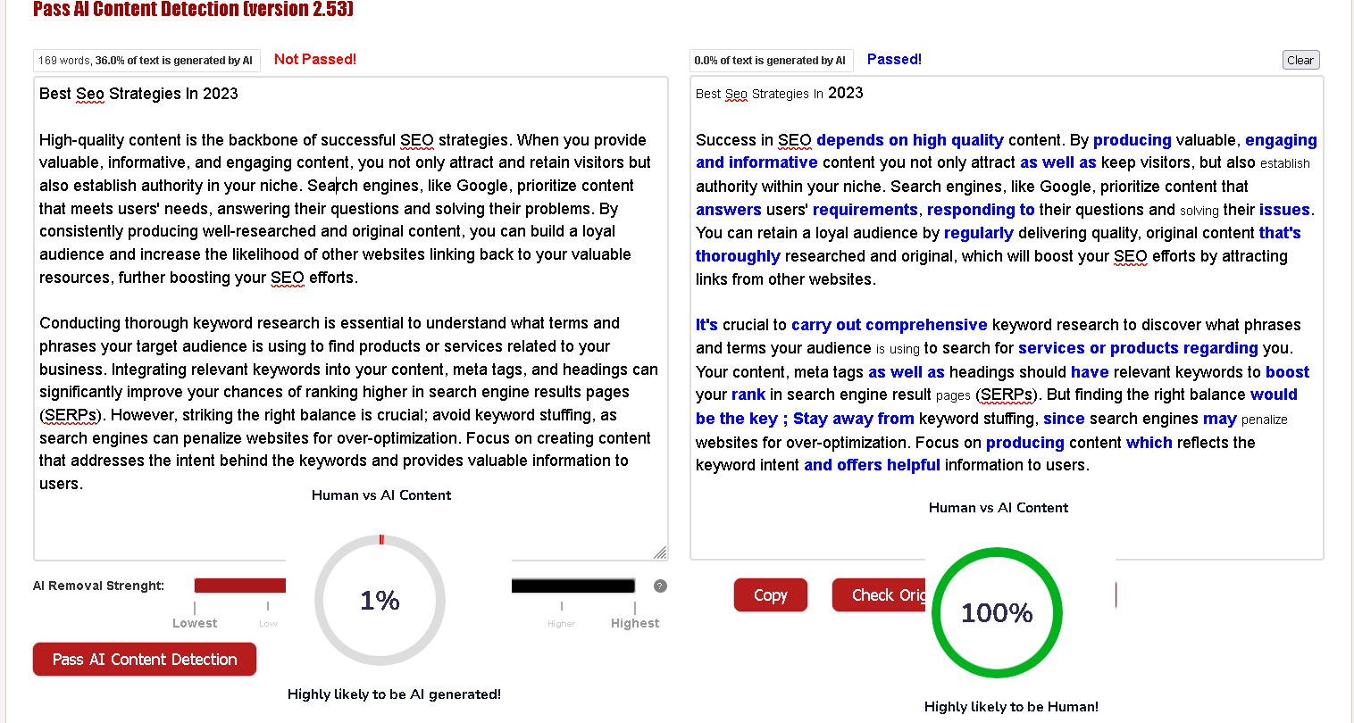 AI Detection