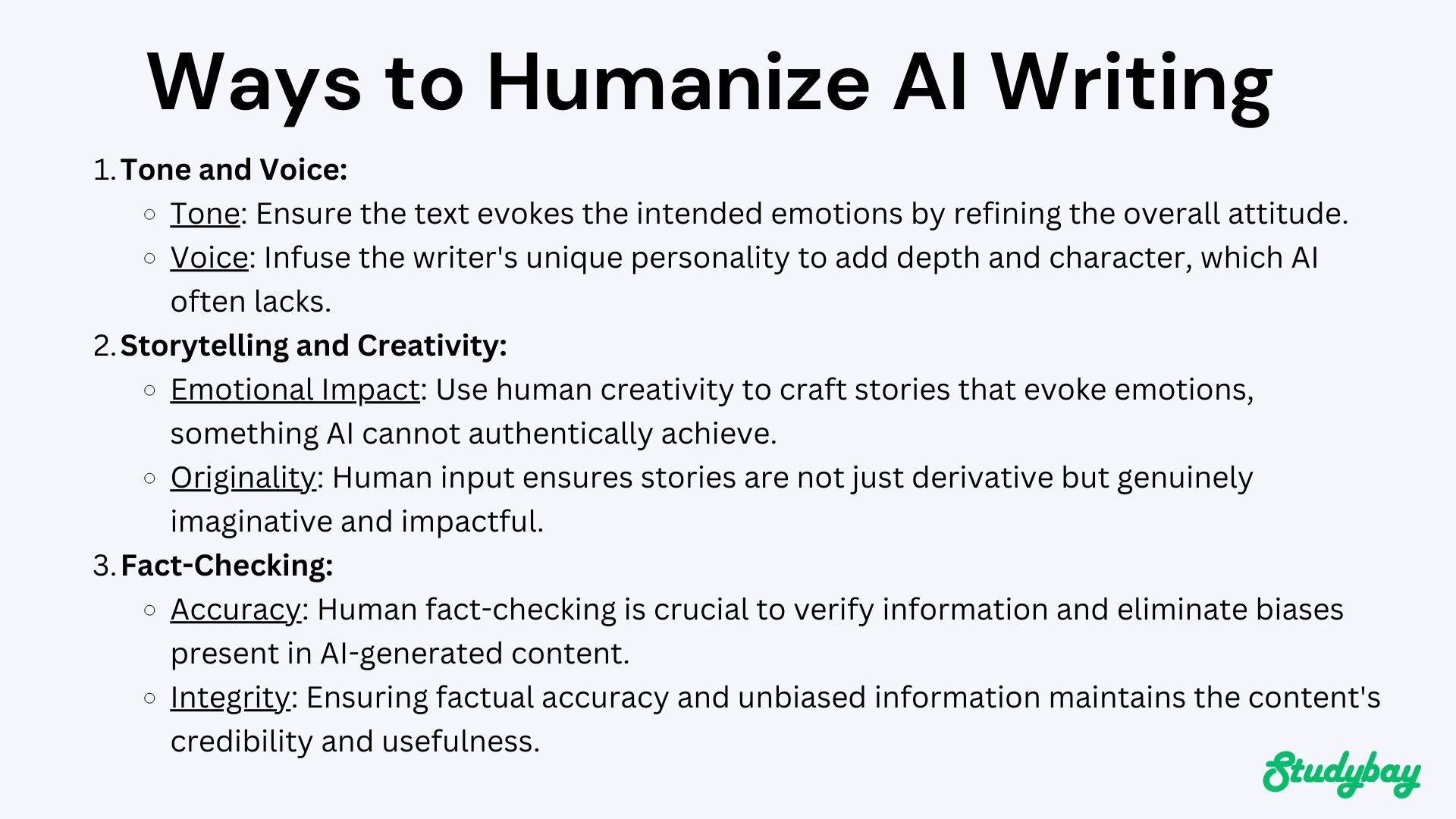 Humanize AI Writing