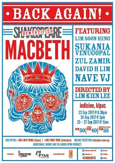 Shakespeare Demystified: Macbeth Poster