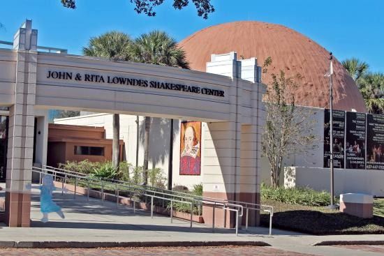 Orlando Shakespeare Theater Entrance