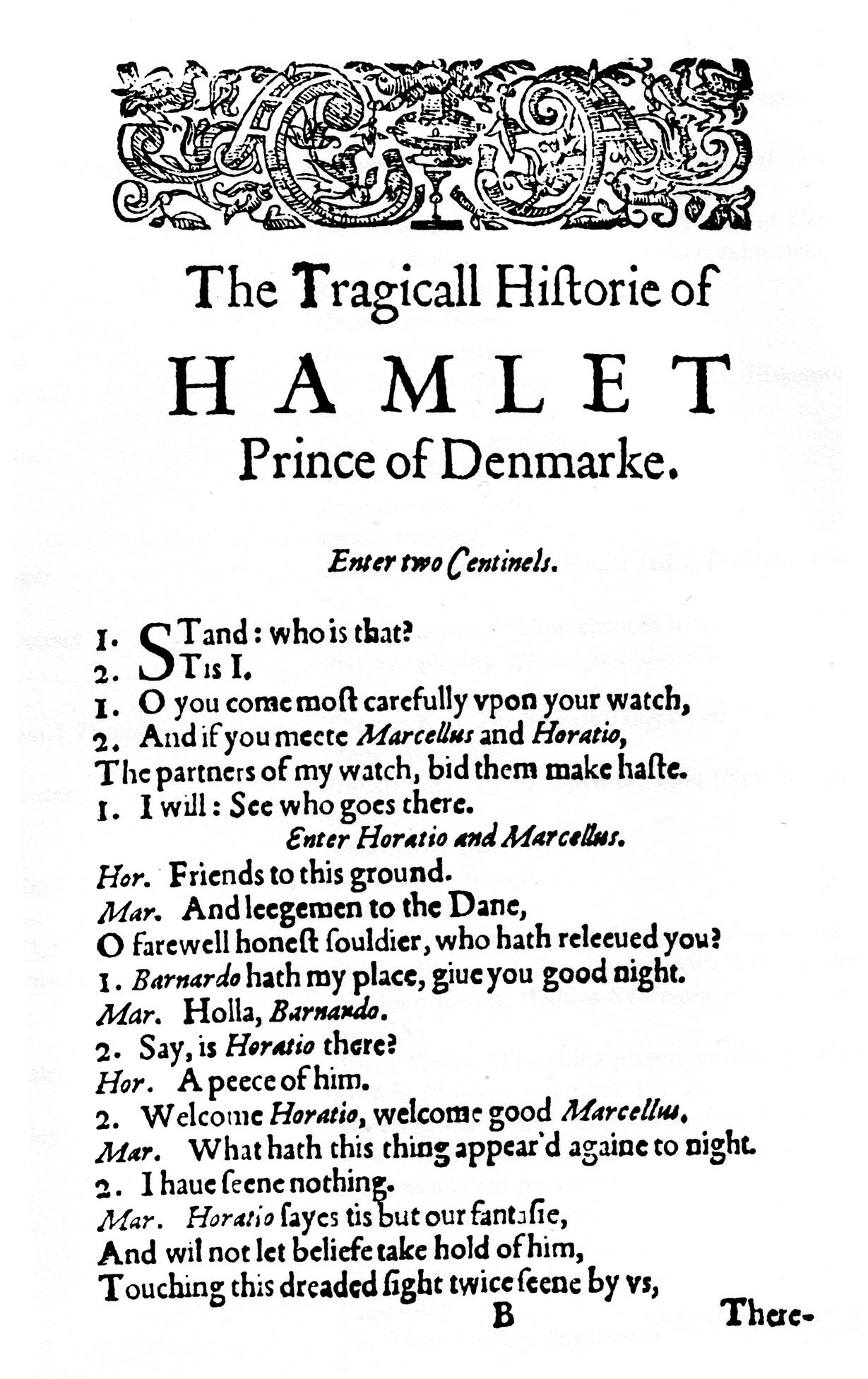 Shakespeare's First Quarto