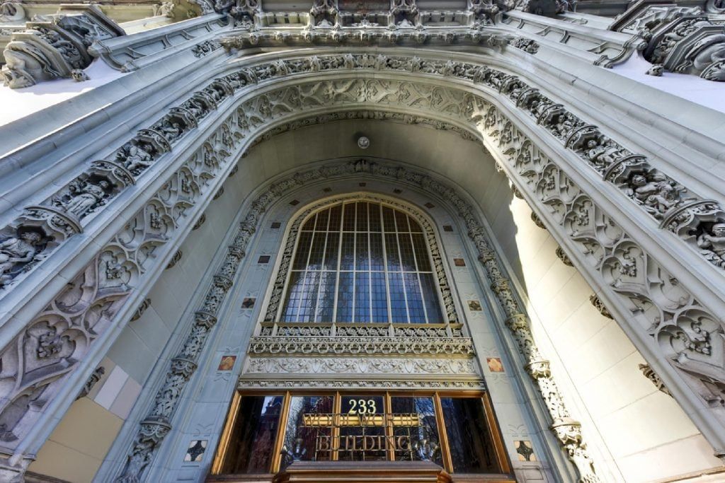 Ornate Building Entrance