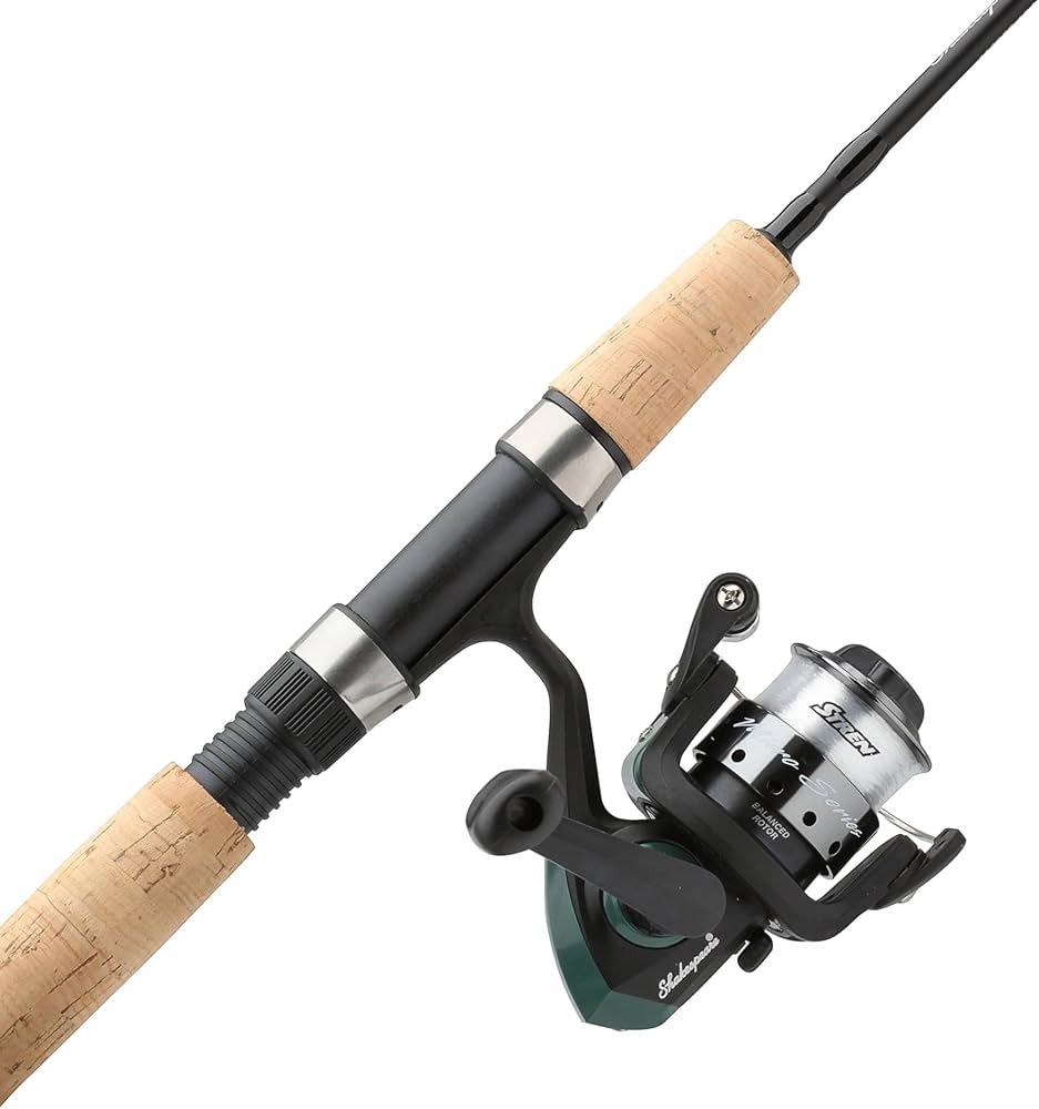 Shakespeare Micro Series Spinning Reel and Fishing Rod Combo