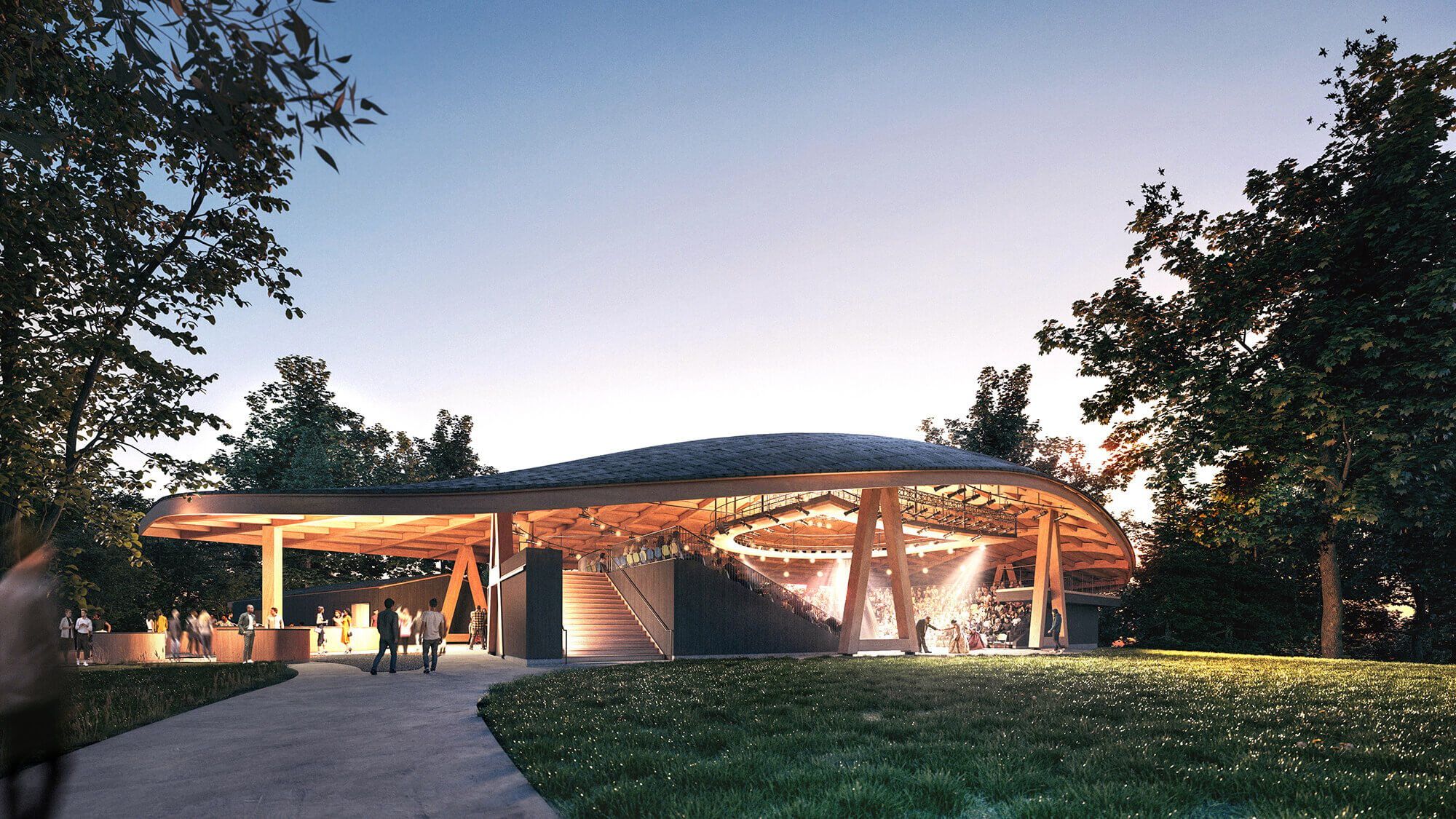 Outdoor Theater in Hudson Valley