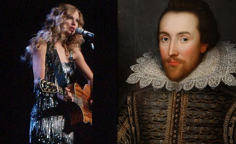 Taylor Swift and Shakespeare Comparison