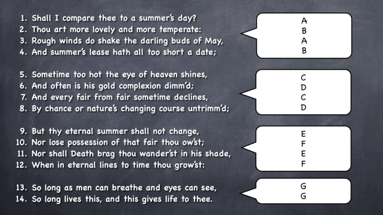 Sonnet Structure