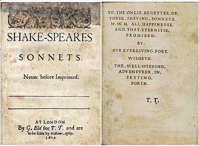 Sonnets Title Page