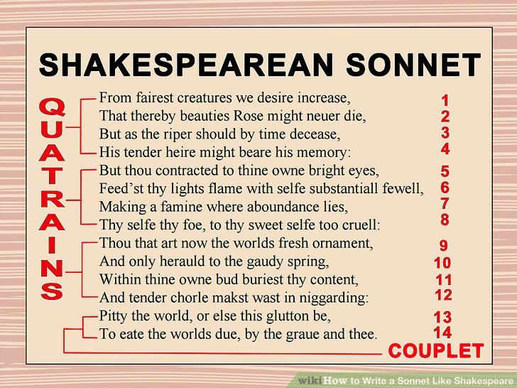 Shakespearean Sonnet